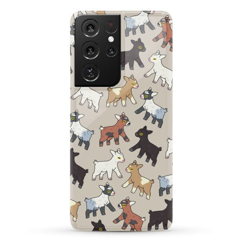 Baby Goats On Baby Goats Pattern Phone Case